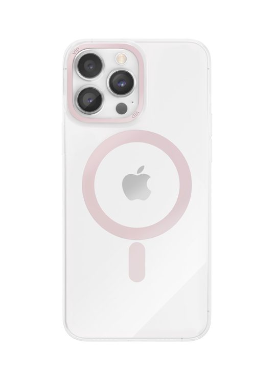 Чехол vlp Line Case with MagSafe для iPhone 14 ProMax, розовый 1
