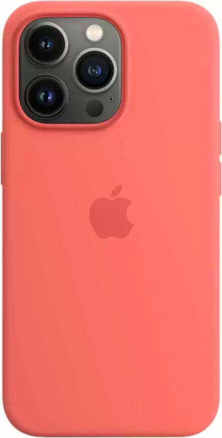 Чехол Apple Silicone MagSafe для iPhone 13 Pro (MM2E3ZE/A), розовый помело