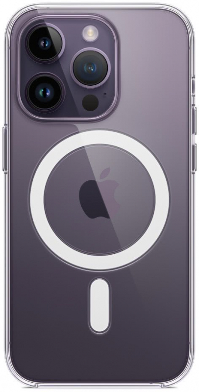Чехол Apple Clear MagSafe для iPhone 14 Pro (MPU63FEA), прозрачный 1