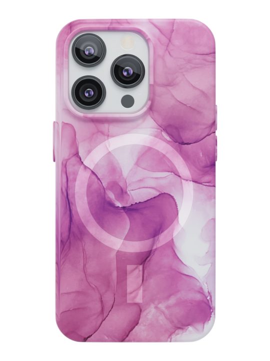 Чехол vlp Splash case with MagSafe для iPhone 14 ProMax, розовый 1