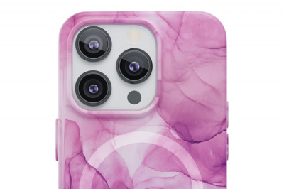 Чехол vlp Splash case with MagSafe для iPhone 14 ProMax, розовый 5