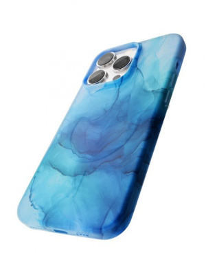 Чехол vlp Splash case with MagSafe для iPhone 14 ProMax, синий 3