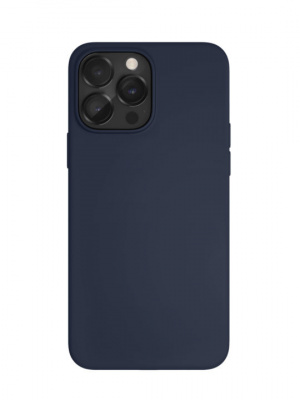 Чехол "vlp" Silicone Case with MagSafe для iPhone 14 Pro, темно-синий