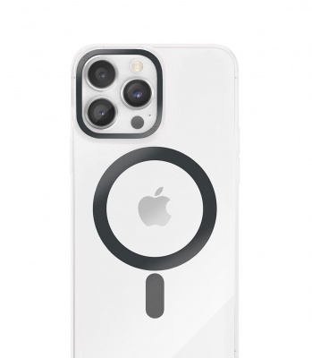 Чехол vlp Line Case with MagSafe для iPhone 14 Pro, черный 2