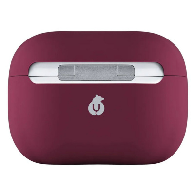 Чехол uBear для AirPods Pro 2 Touch Pro Silicone case, темно-фиолетовый 3