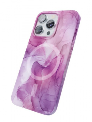 Чехол vlp Splash case with MagSafe для iPhone 14 ProMax, розовый 3